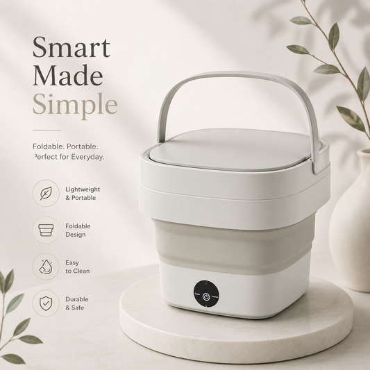 Foldable Mini Laundry Machine