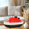 Elegant Boat Aroma Diffuser & Humidifier, موزع عطور ومرطب هواء أنيق بتصميم القارب