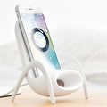 Cute Chair-Design 10W Fast Wireless Charger & Phone Holder – Perfect Desk Gift! ,شاحن لاسلكي سريع 10W بتصميم كرسي مع حامل هاتف – هدية مكتبية مثالية! 🪑🔋