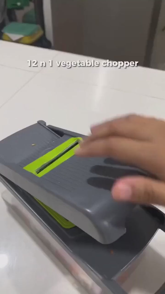 Multi-Function Vegetable Cutter & Slicer ,قطّاعة وشرّاحة خضروات متعددة الوظائف