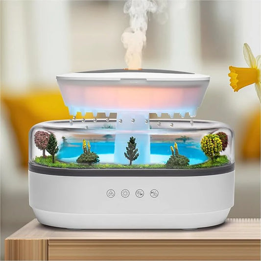 Raindrop Ultrasonic Aroma Diffuser,موزع عطور بالموجات فوق الصوتية بتصميم قطرة المطر